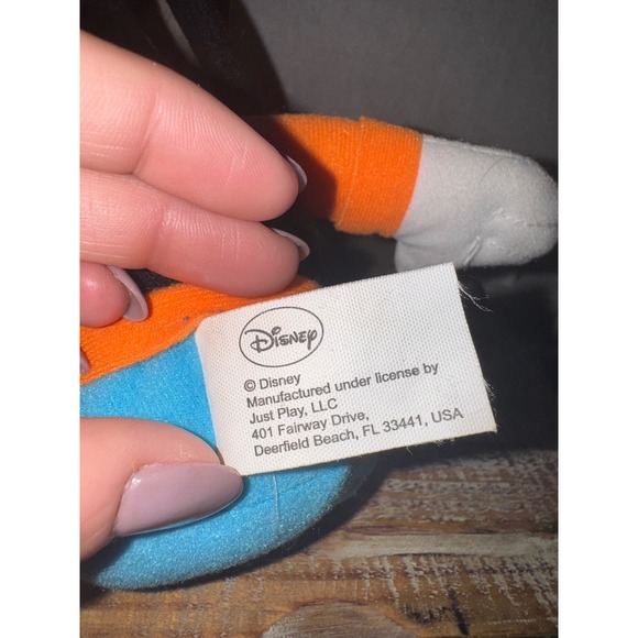 Disney Parks Mickey Mouse & Goofy Plush Stuffed Animal Pal Duo Toy 11" - Picture 8 of 8